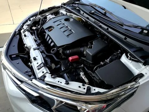 Car interior design basic or important and necessary of gas engine Fotos de archivo