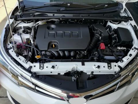 Car interior design basic or important and necessary of gas engine Fotos de archivo