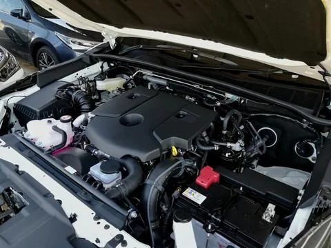 Car interior design basic or important and necessary of gas engine Foto stock