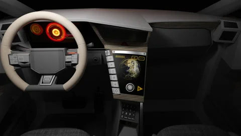 Car interior Stock Footage 157482662