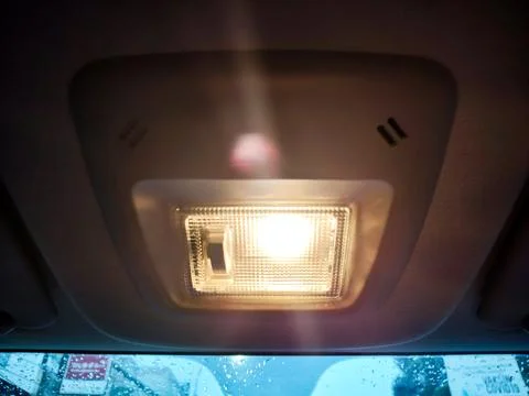 Car interior lights Stock Photos