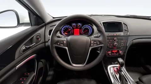 Car interior panoramic shot Stock Footage 61698172