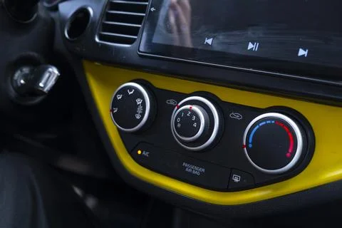 Car interior. Stock Photos