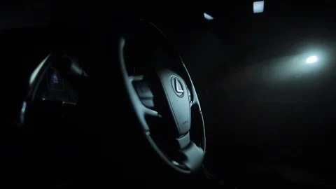 Car interior slider  Video stock 100248751