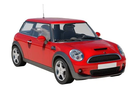 Car isolated Stock-Illustration