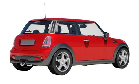 Car isolated Stock Illustration