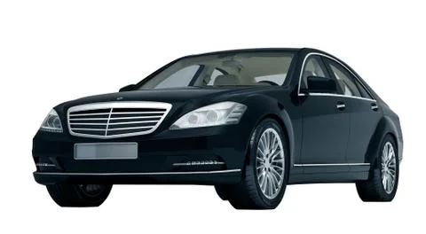 Car isolated Stock Illustration