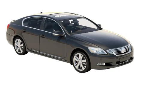 Car isolated Stock Illustration