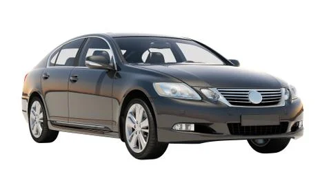 Car isolated Stock Illustration