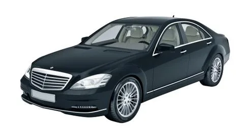 Car isolated Stock Illustration