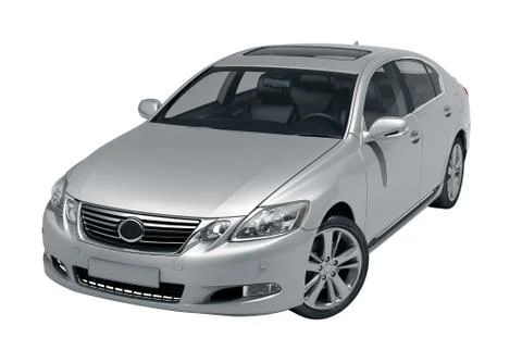 Car isolated Stock Illustration