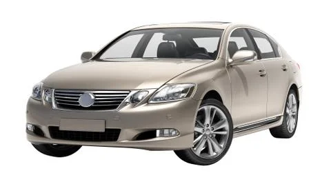 Car isolated Stock Illustration