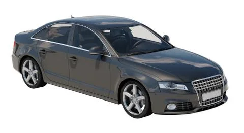 Car isolated Stock Illustration