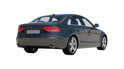 Car isolated Stock Illustration