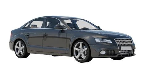 Car isolated Stock Illustration