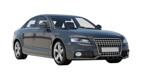 Car isolated Stock Illustration