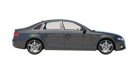 Car isolated Stock Illustration