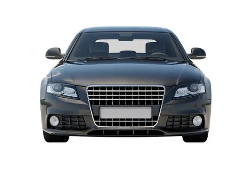 Car isolated Stock Illustration