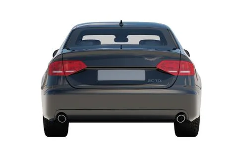 Car isolated Stock-Illustration