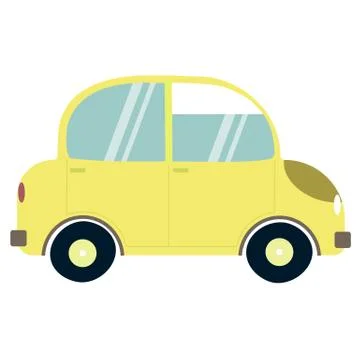Car isolated Stock Illustration