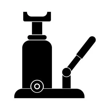 Car jack icon Stock Illustration