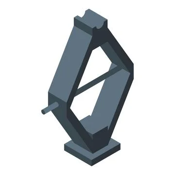 Car jack stands ready for changing a tire Illustrazione stock