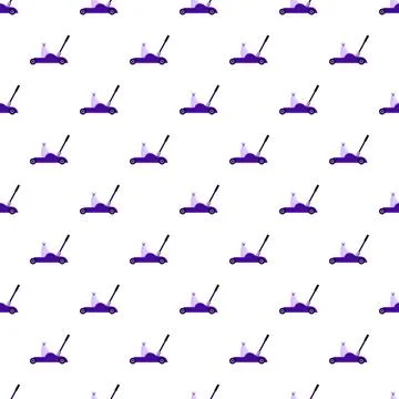 Car jack tool seamless pattern repeating background 스톡 일러스트