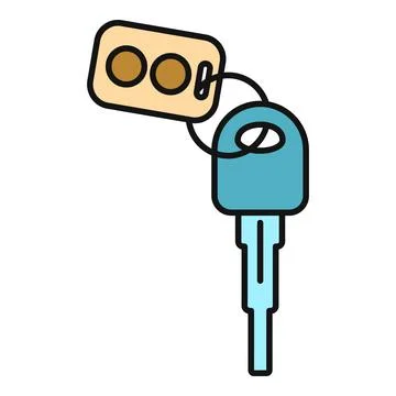 Car key and remote control security system Stock Illustration