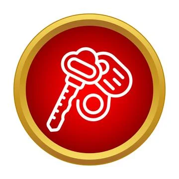 Car key and remote icon access system 스톡 일러스트