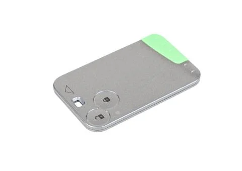 Car key card isolate Stock Photos