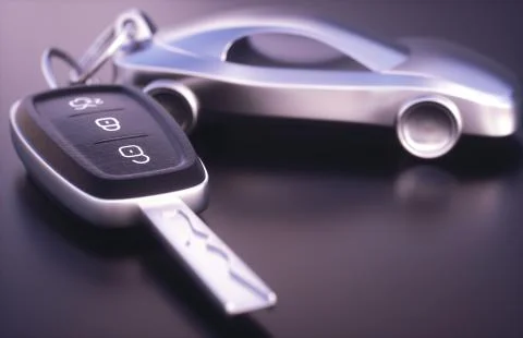 Car Key Holder Stock Illustration