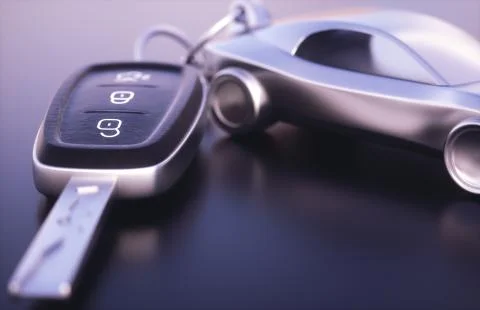 Car Key Holder Stock Illustration