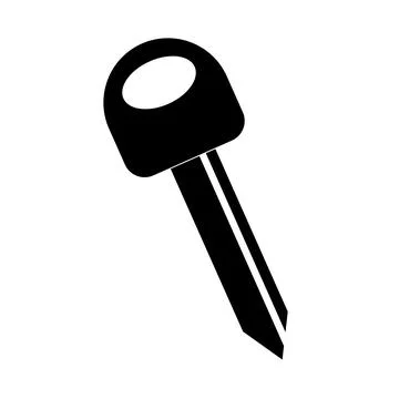 Car key icon, Stock Illustration