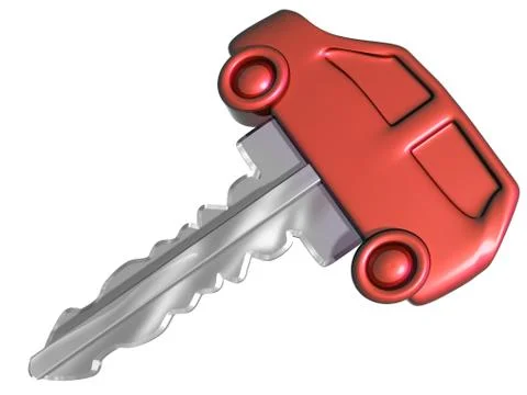 Car key Stock Illustration