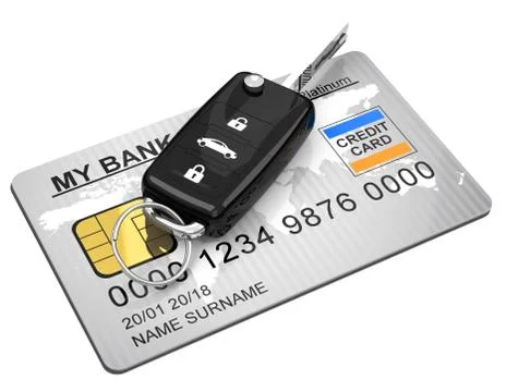 The car key Stock Illustration