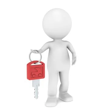 Car Key. Stock Illustration