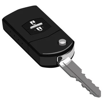 Car Key Stock Illustration