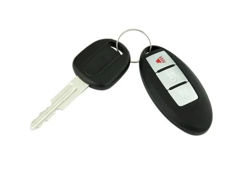 Car key with remote control Stock Photos