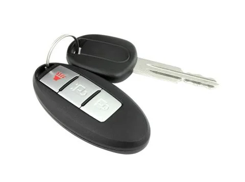 Car key with remote control Stock Photos