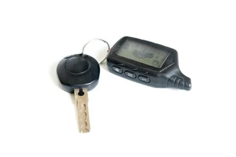 Car key with remote control Stock Photos