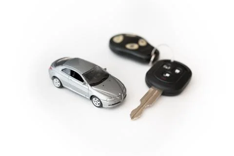 Car key with remote control Stock Photos