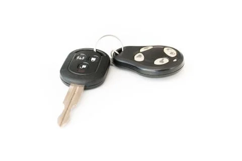 Car key with remote control Foto stock