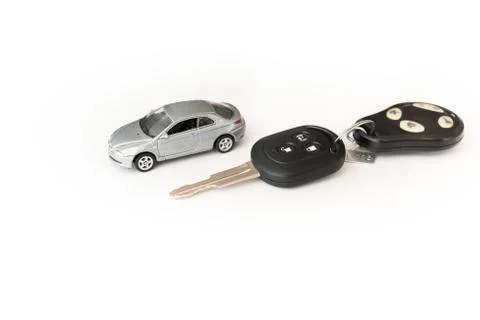 Car key with remote control Stock Photos