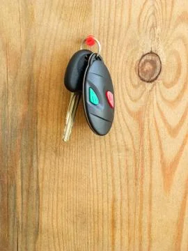 Car key with remote control Stock Photos