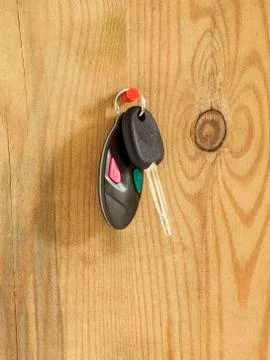 Car key with remote control Stock Photos