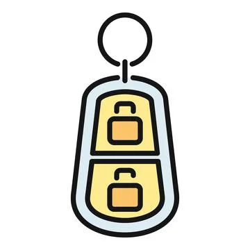 Car key remote unlocking locking vehicle access system Stock Illustration