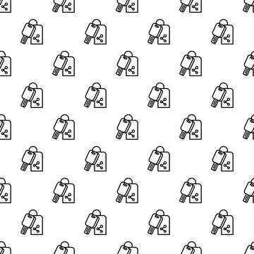 Car key share icon seamless pattern background Stock Illustration