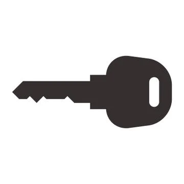 Car key symbol Stock Illustration
