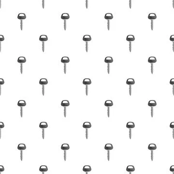 Car keys creating a seamless pattern background Stock Illustration