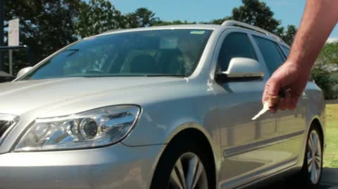 Car keys Vídeo Stock 20478808